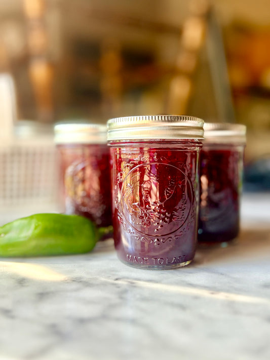 Blackberry Jalapeño Jam